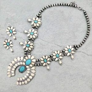 Squash Blossom Necklace Set